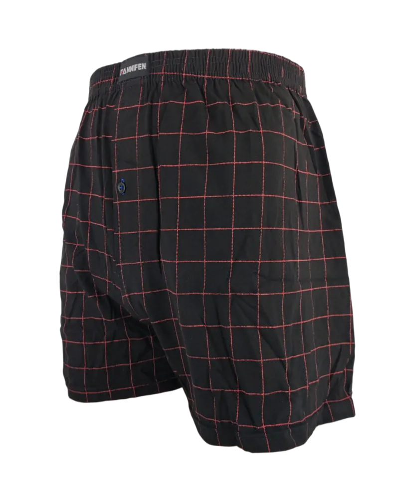 Pánské černé trenýrky ze 100% bavlny