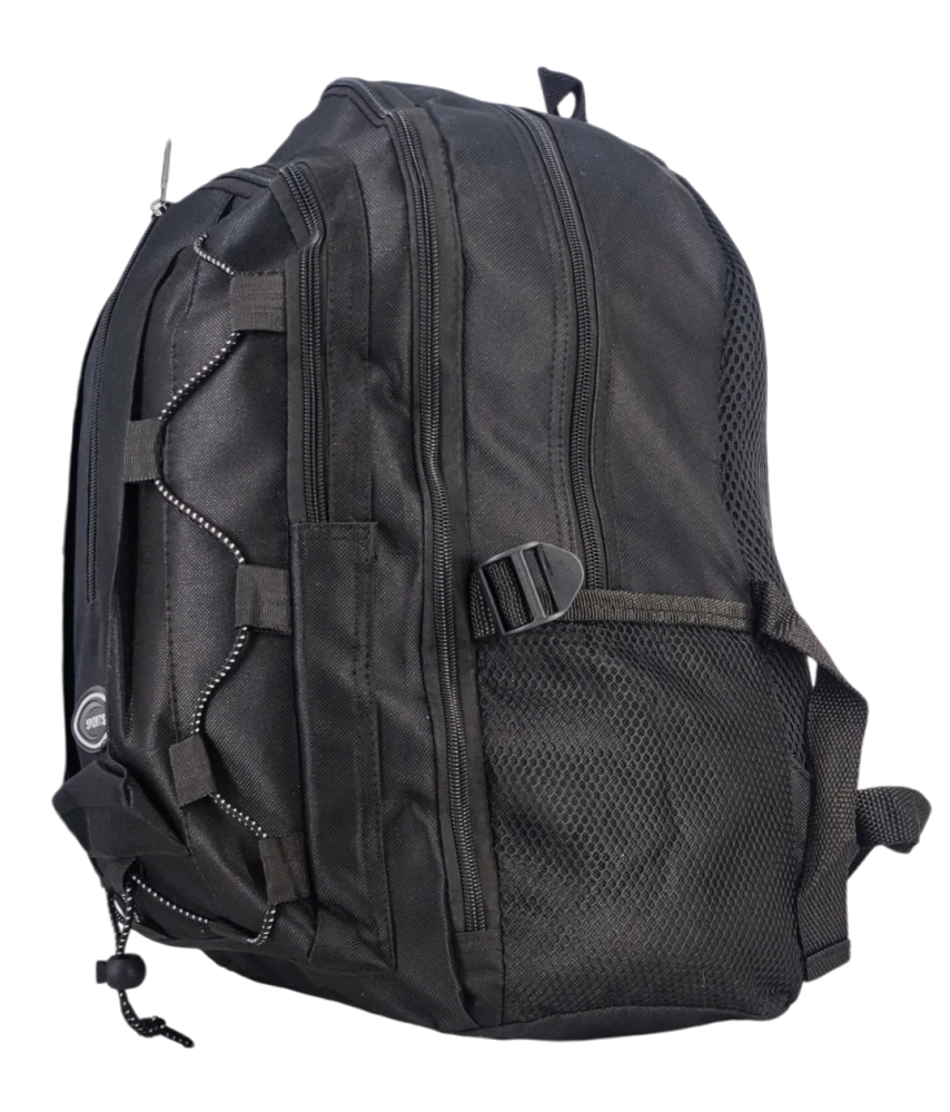 Pánský černý outdoorový batoh