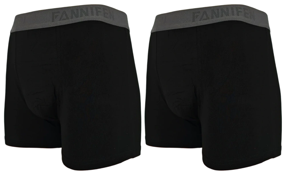 2ks pánských bambusových boxerek se širokou gumou