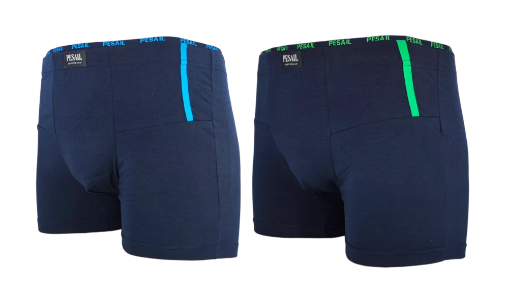 2ks pánských boxerek s pruhem