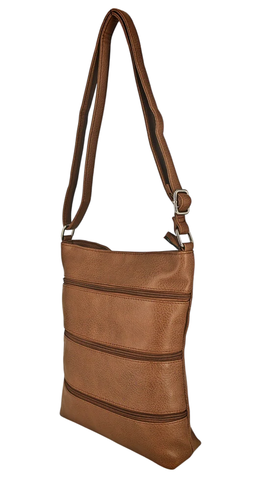 Dámská prostorná kabelka crossbody