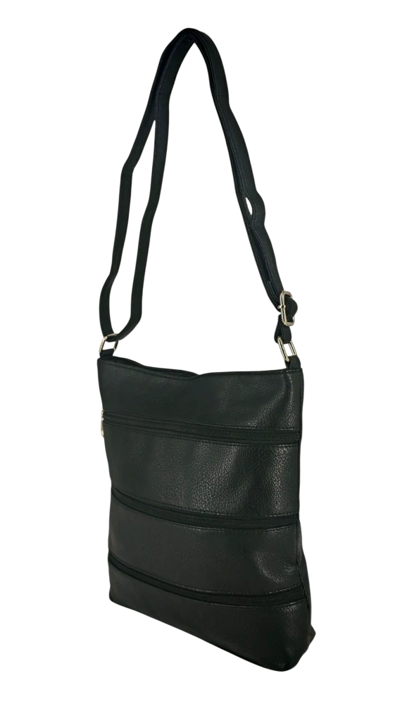 Dámská prostorná kabelka crossbody
