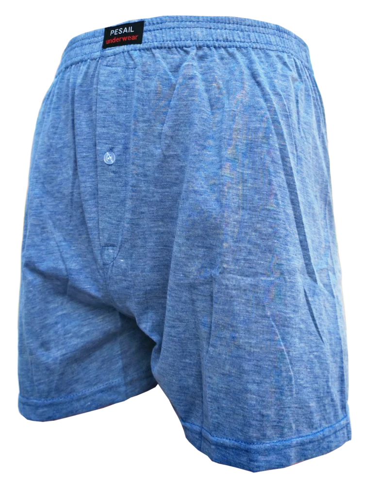 Pánské jednobarevné bavlněné trenýrky