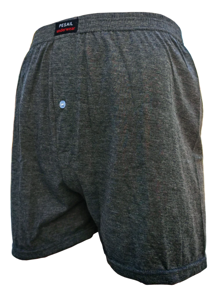 Pánské jednobarevné bavlněné trenýrky