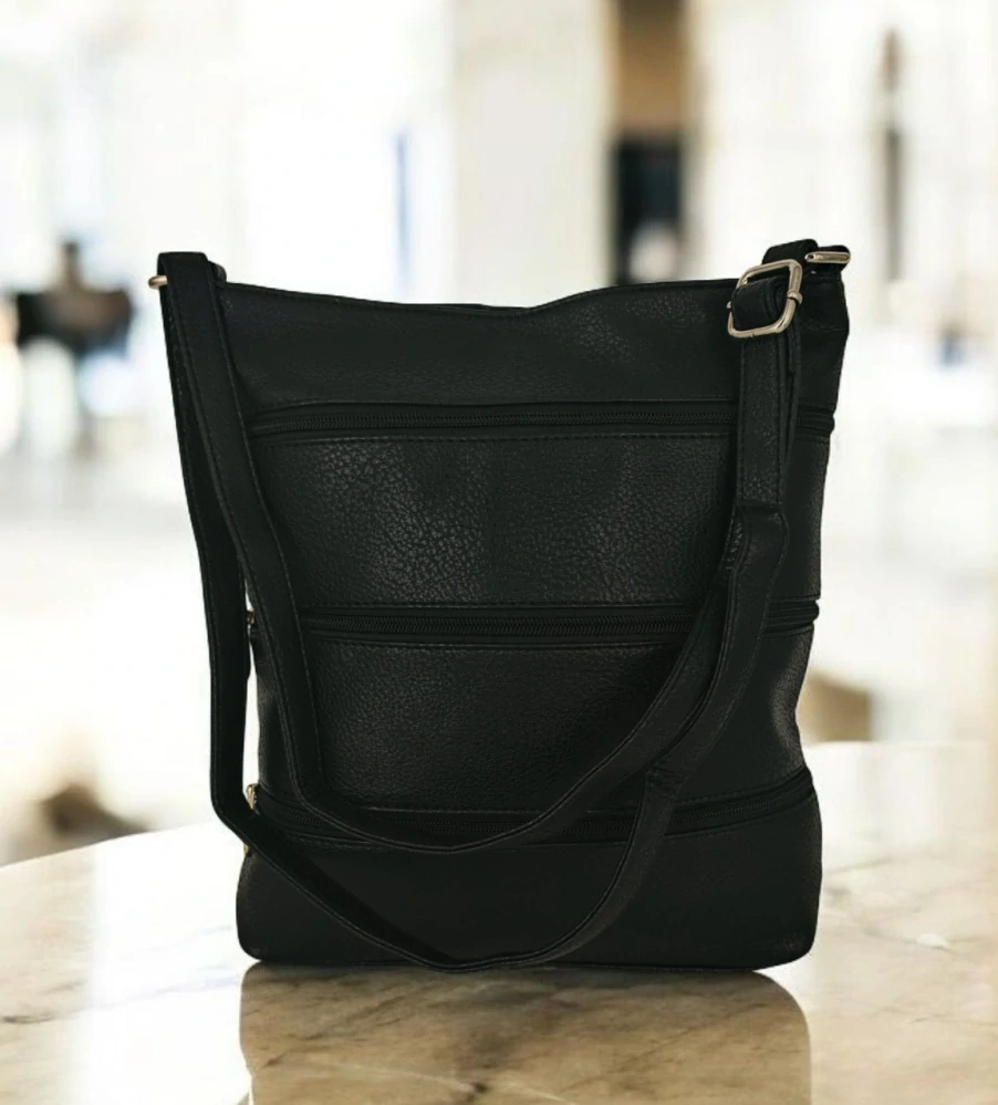 Dámská prostorná kabelka crossbody