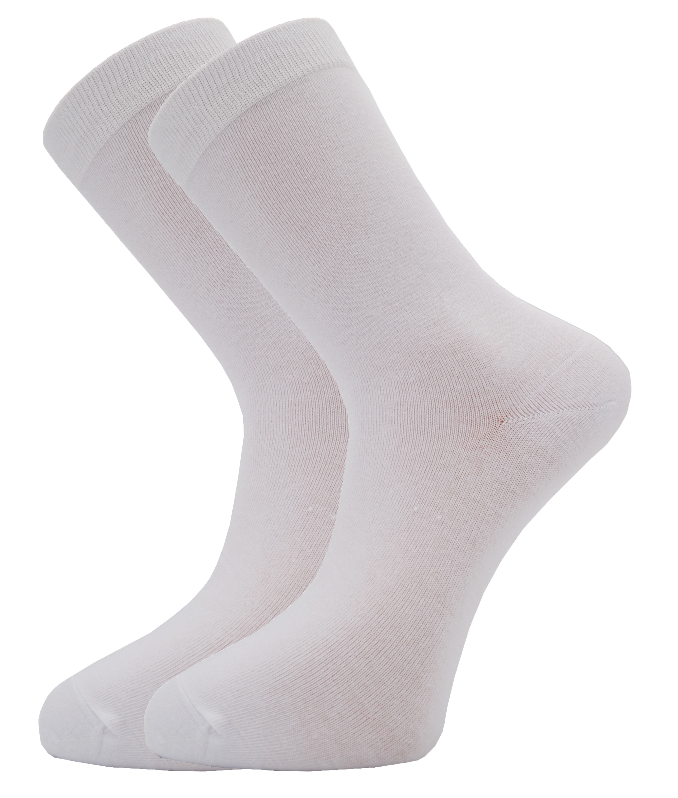 10 párů bílých pánských bavlněných ponožek klasické délky