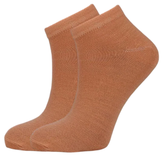 12 párů jednobarevných kotníkových ponožek z bambusu