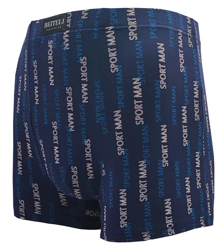 2ks pánských bambusových boxerek se vzorem