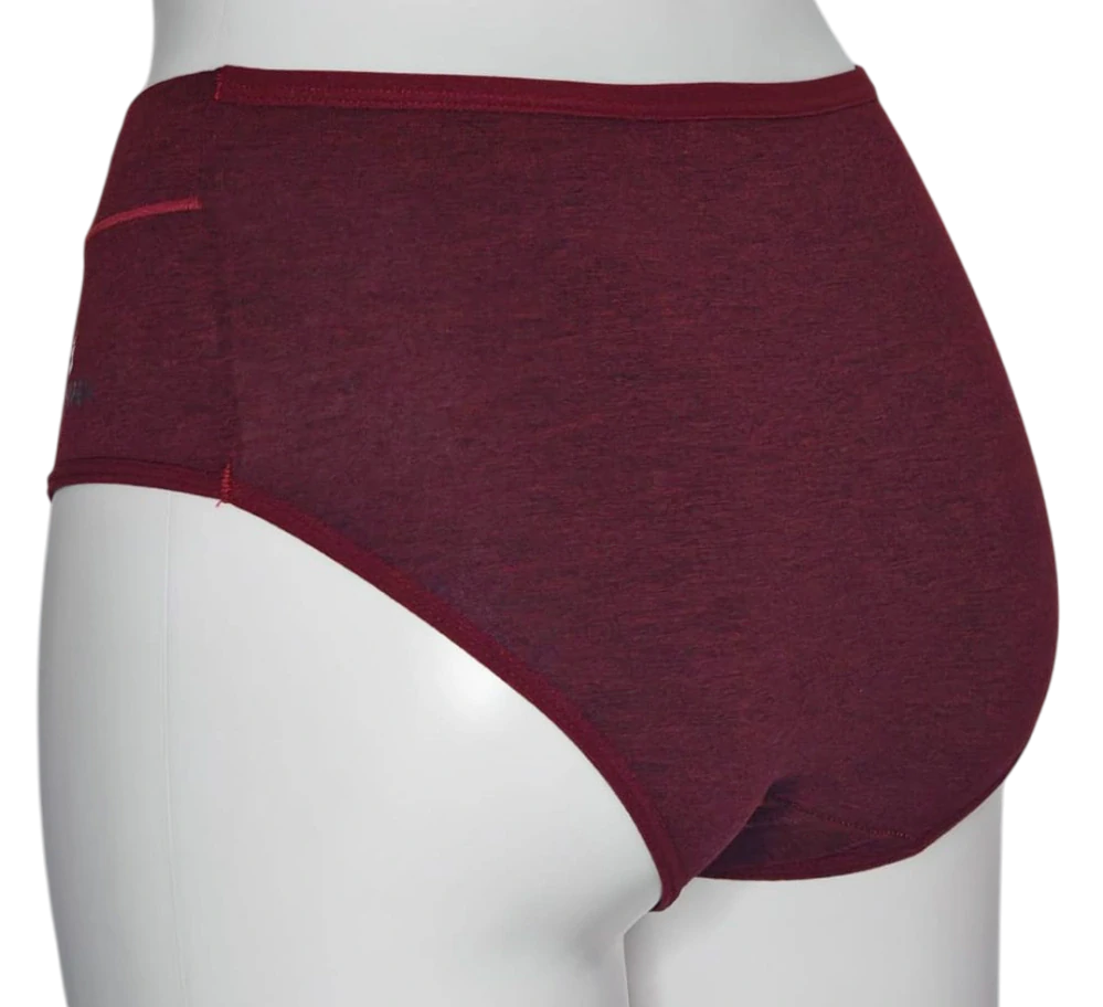 2ks dámských jednobarevných kalhotek s logem