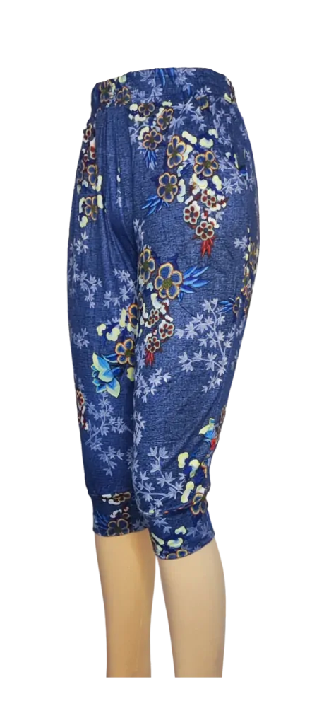 Pohodlné 3/4 legíny s kapsami