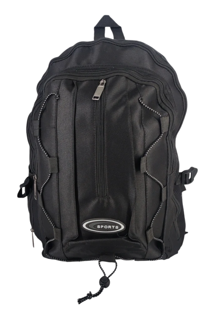Pánský černý outdoorový batoh