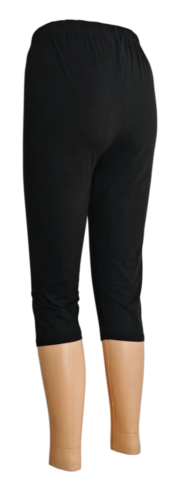 Černé 3/4 legíny z bambusu