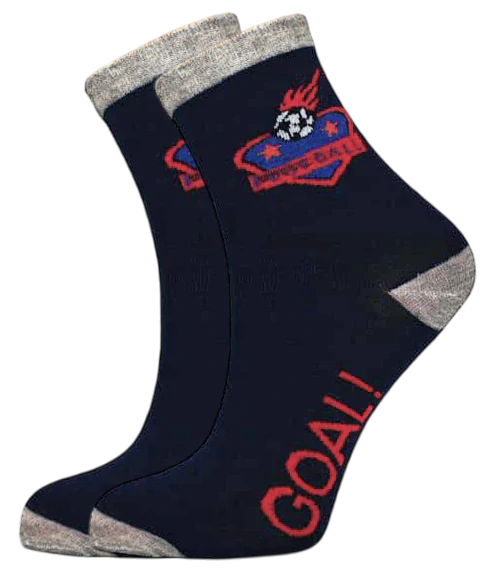 12 párů chlapeckých ponožek klasické délky se vzorem