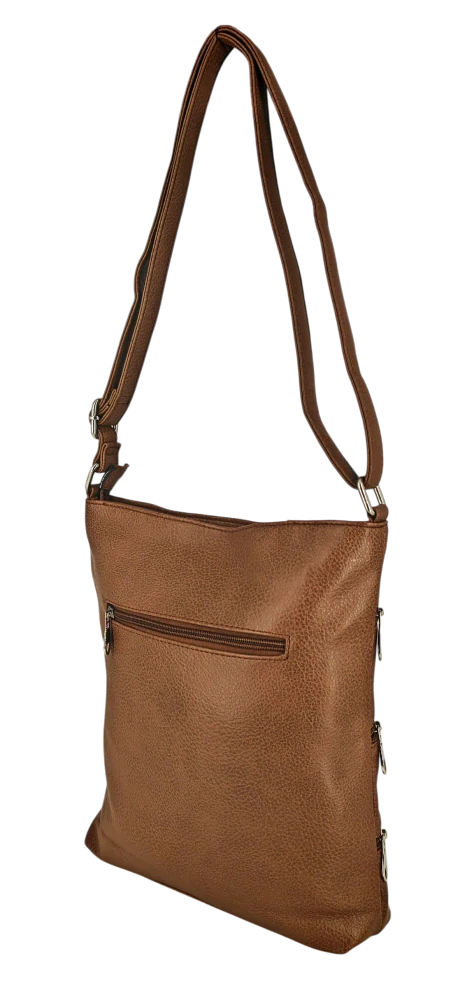 Dámská prostorná kabelka crossbody