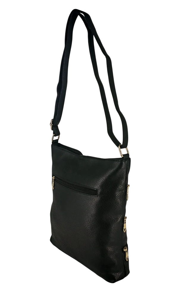 Dámská prostorná kabelka crossbody