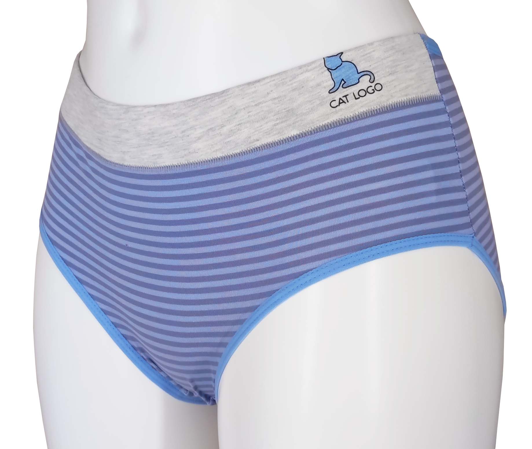 2ks dámských bavlněných kalhotek s logem