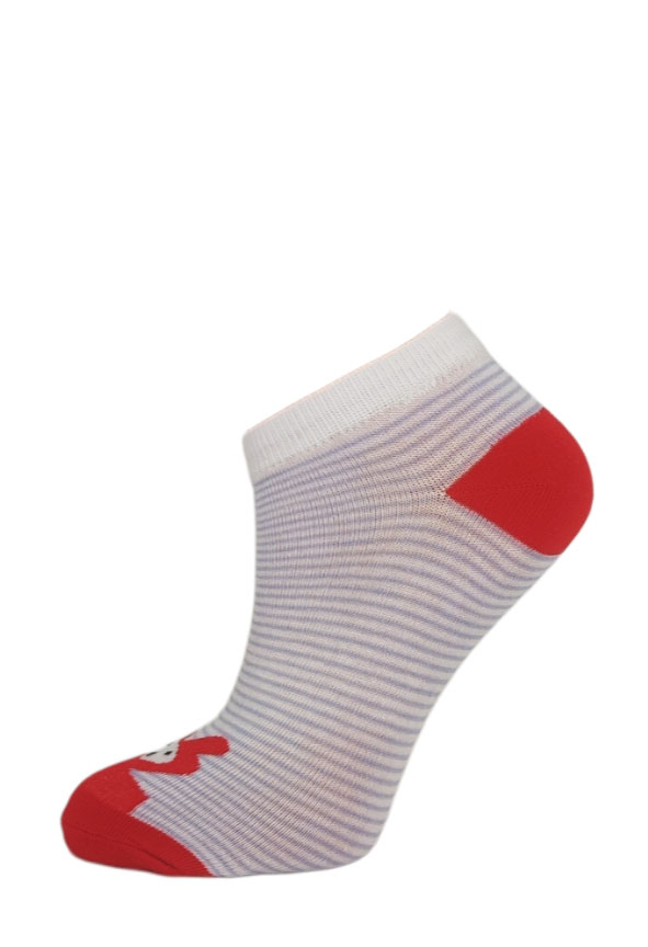 12 párů dívčích kotníkových ponožek se vzorem