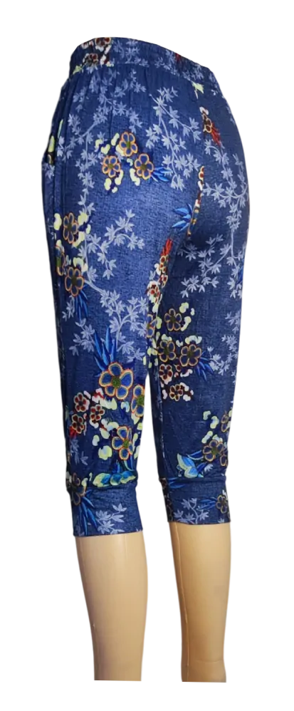 Pohodlné 3/4 legíny s kapsami