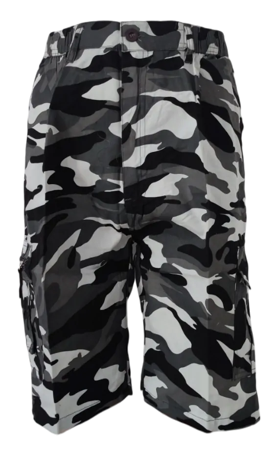 Pánské kapsáčové kraťasy ze 100% bavlny