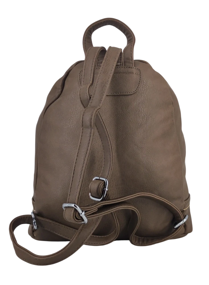Dámský módní batoh z koženky