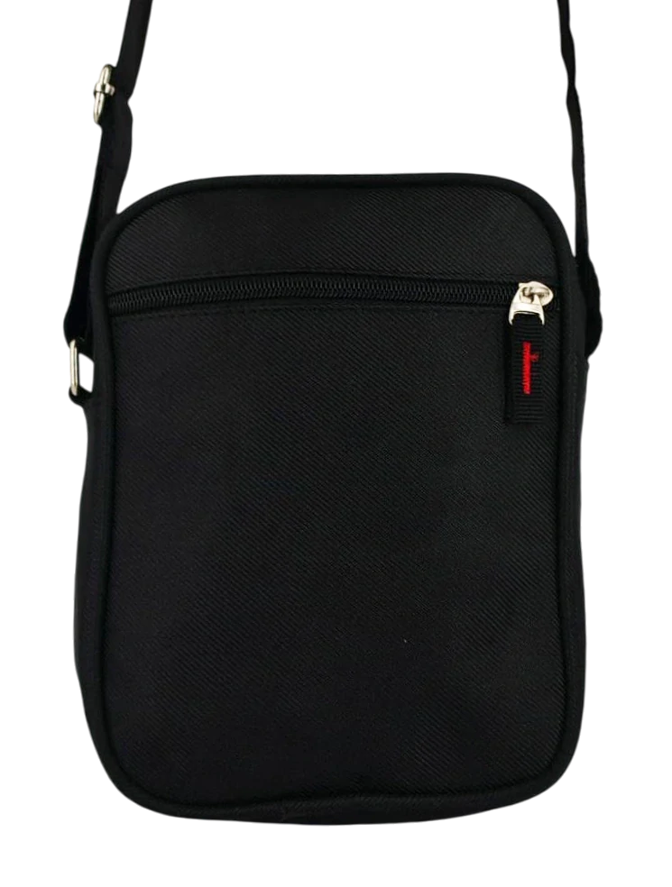 Pánská černá taška crossbody na doklady