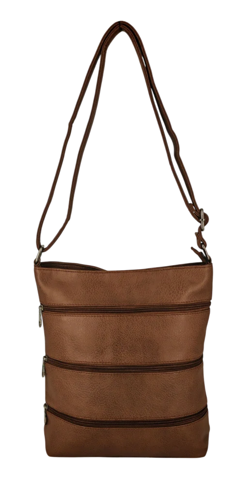 Dámská prostorná kabelka crossbody