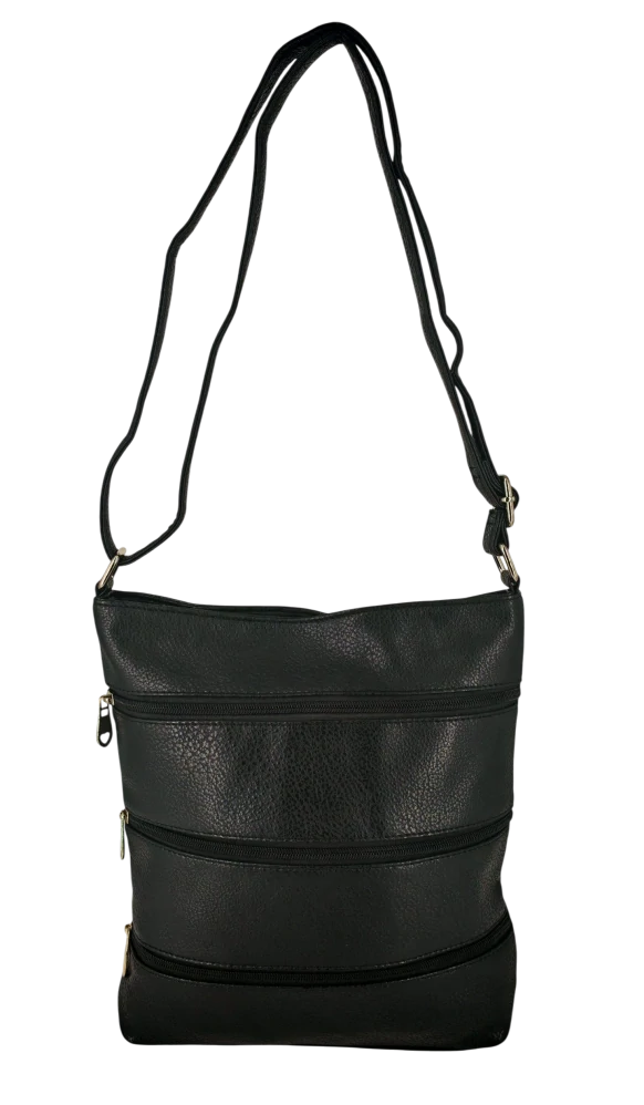 Dámská prostorná kabelka crossbody
