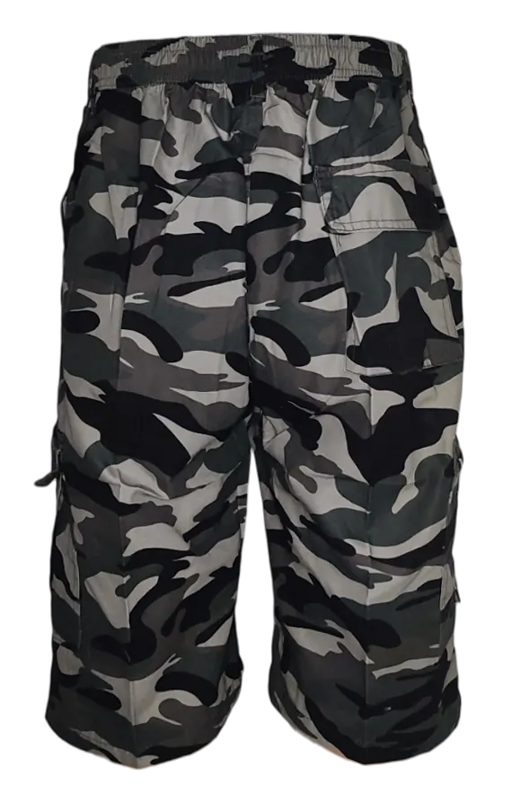 Pánské kapsáčové kraťasy ze 100% bavlny
