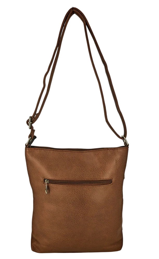 Dámská prostorná kabelka crossbody