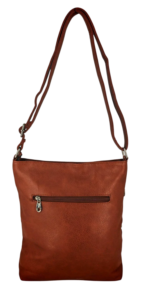 Dámská prostorná kabelka crossbody