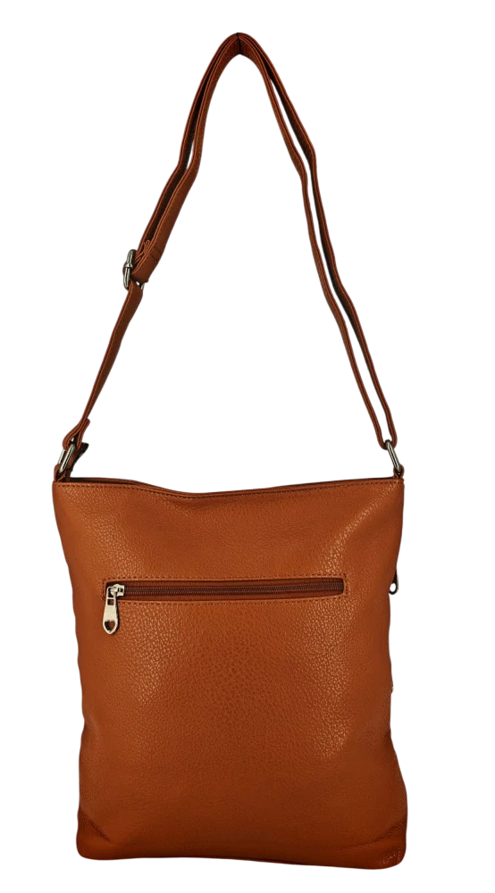 Dámská prostorná kabelka crossbody