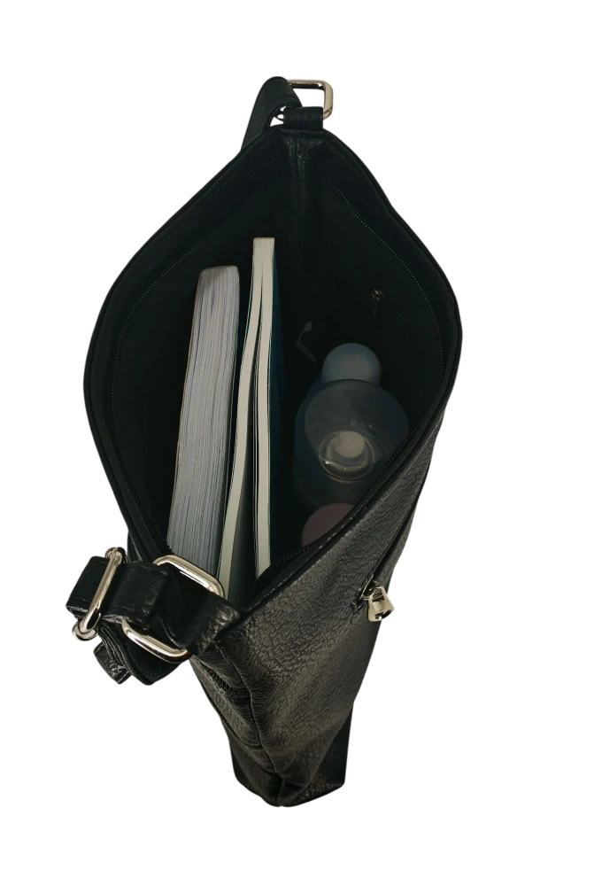 Dámská prostorná kabelka crossbody