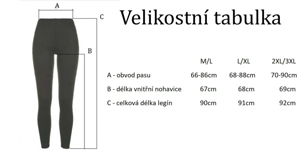 Modré džínové legíny s vysokým pasem a potiskem