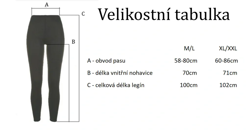Černé legíny s vysokým pasem zdobené kamínky