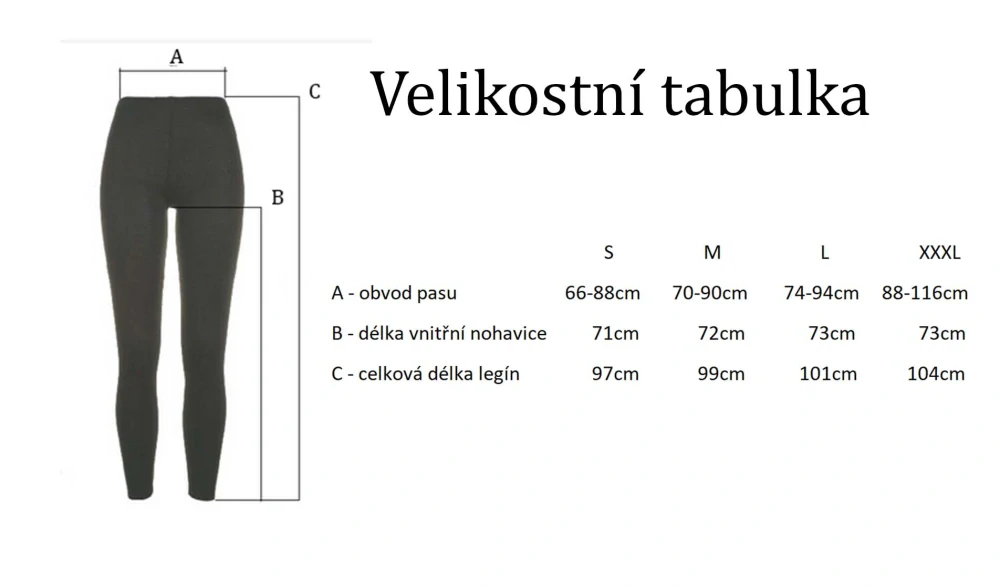 Zateplené černé legíny zdobené přeskou a zipy