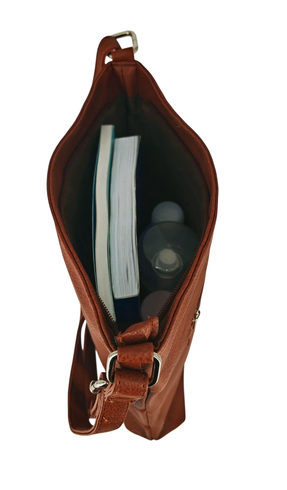 Dámská prostorná kabelka crossbody