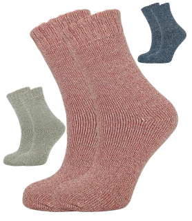 3 páry dívčích silných vlněných ponožek