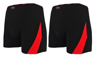 2ks pánských bavlněných boxerek s klínem