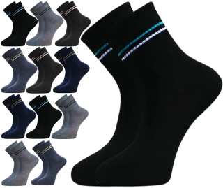 12 párů pánských bavlněných ponožek 1269